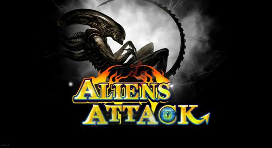 Aliens Attack Hunting Arcade Game Machine Fish Table Software