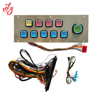 Buttons Panel Fire Link Dragon Iink Full Kit Wiring Harness Cable Cheery Master Kits For Sale