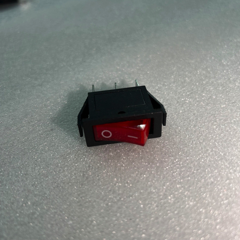 3 Pins 2 Position ON/Off Red Rocker Switch Toggle For Sale