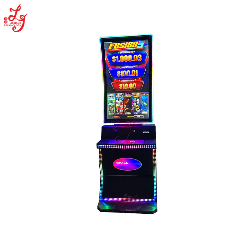 Slot Casino 43 inch Curved Fulsion 5 Video Slot Gaming Slot Machines Made in ChinaFor Sale
