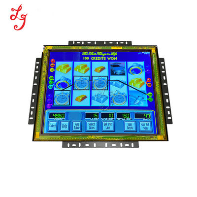Vida de 3M Touch Screen Monitors de 19 polegadas de LOL Game Machines luxuoso
