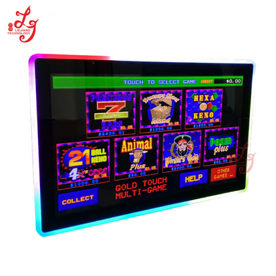 Fábrica do tela táctil 27 monitor capacitivo do jogo de 3M RS232 do tela táctil da polegada para a venda