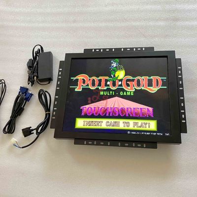 Vida de WMS luxuoso 550 19 monitor infravermelho do jogo do entalhe do casino de 3M RS232 do tela táctil da polegada